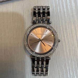 Michael Kors Darci watch with pink dial!